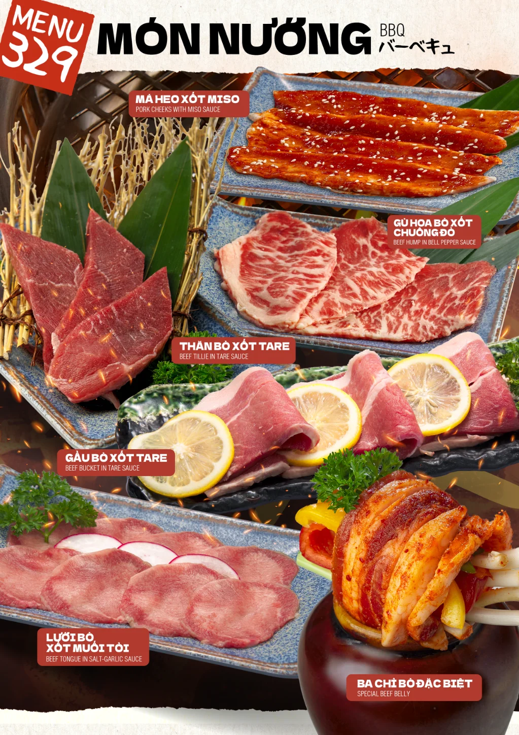 13 nướng 389 for menu tổng hợp