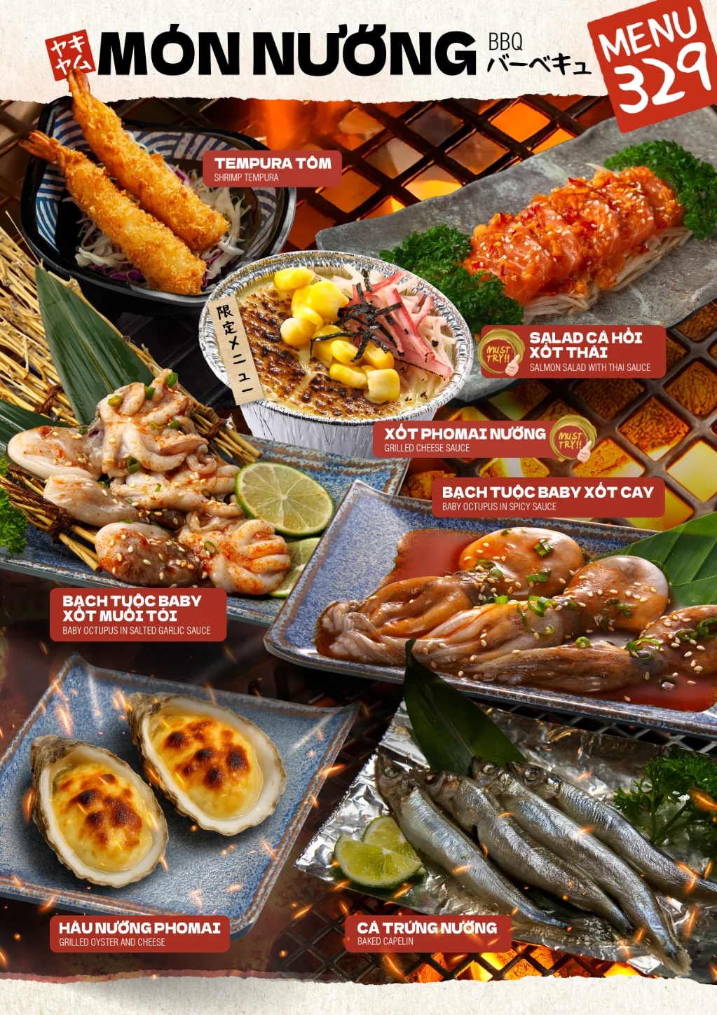 14 nướng 389 for menu tổng hợp